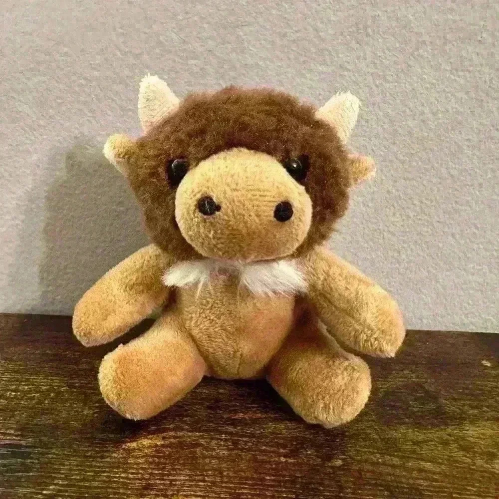 Canned CRITTER Fuzzy‎ Buffalo Plush